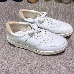 Madewell White and Tan Women's Sneakers